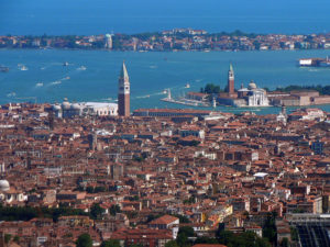 Vista aèria de Venècia